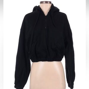 Alo stadium half hoodie size small black